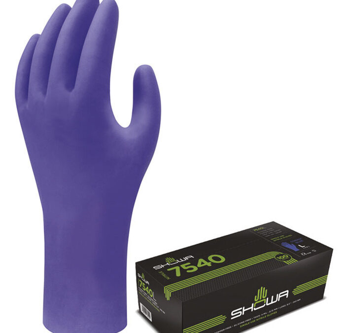 Luvas Nitrilo Showa 7540