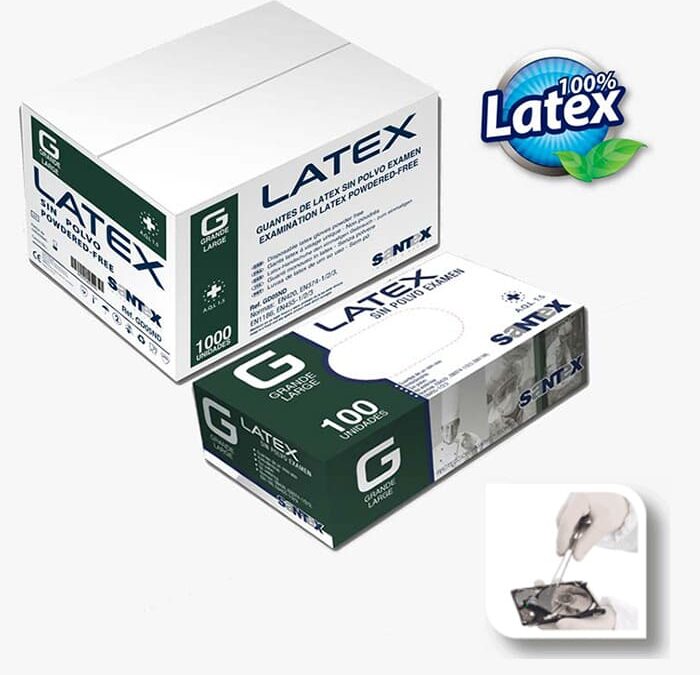 Luvas Latex S/ Pó Santex GD05