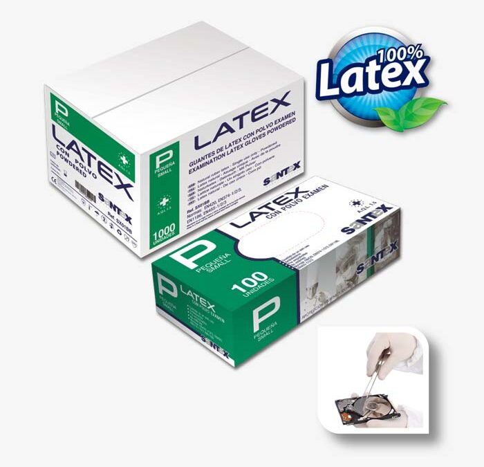 Luvas Latex C/ Pó Santex SX01