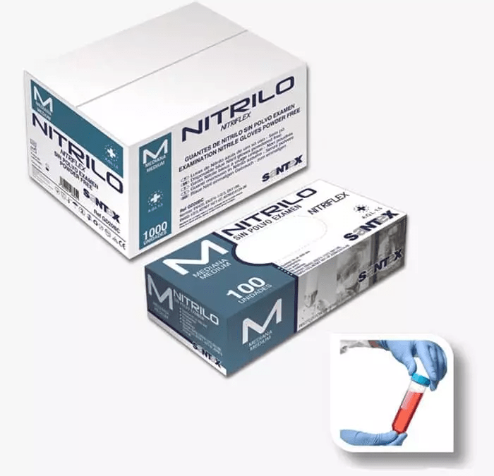 Luvas Nitrilo Santex GD19A / GD20A